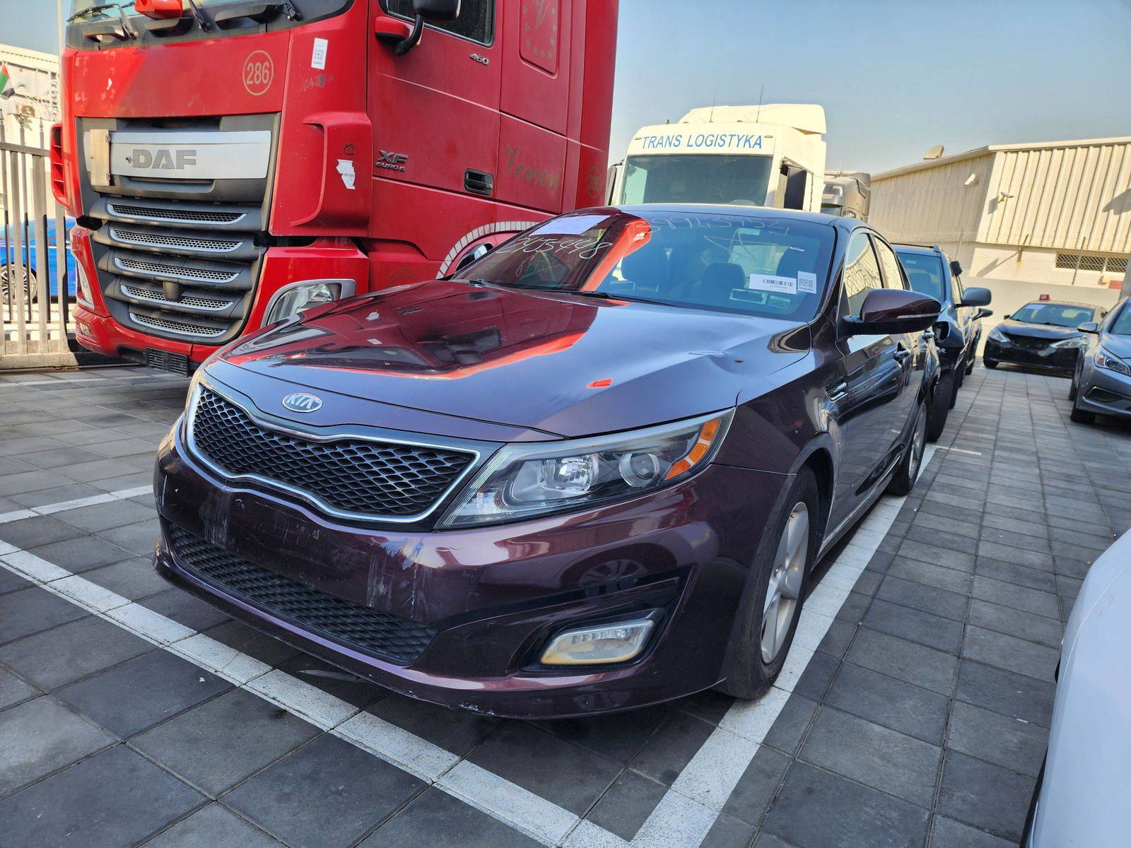 2014 KIA OPTIMA — 92266 Miles — Lot 264492 — Al Quoz - Marhaba Auctions Used Cars - Image 4