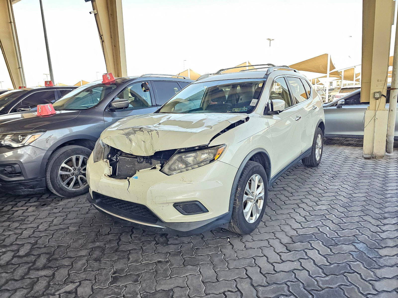 2015 NISSAN ROGUE — 131497 Miles — Lot 574199 — Main - Marhaba Auctions Used Cars - Image 3
