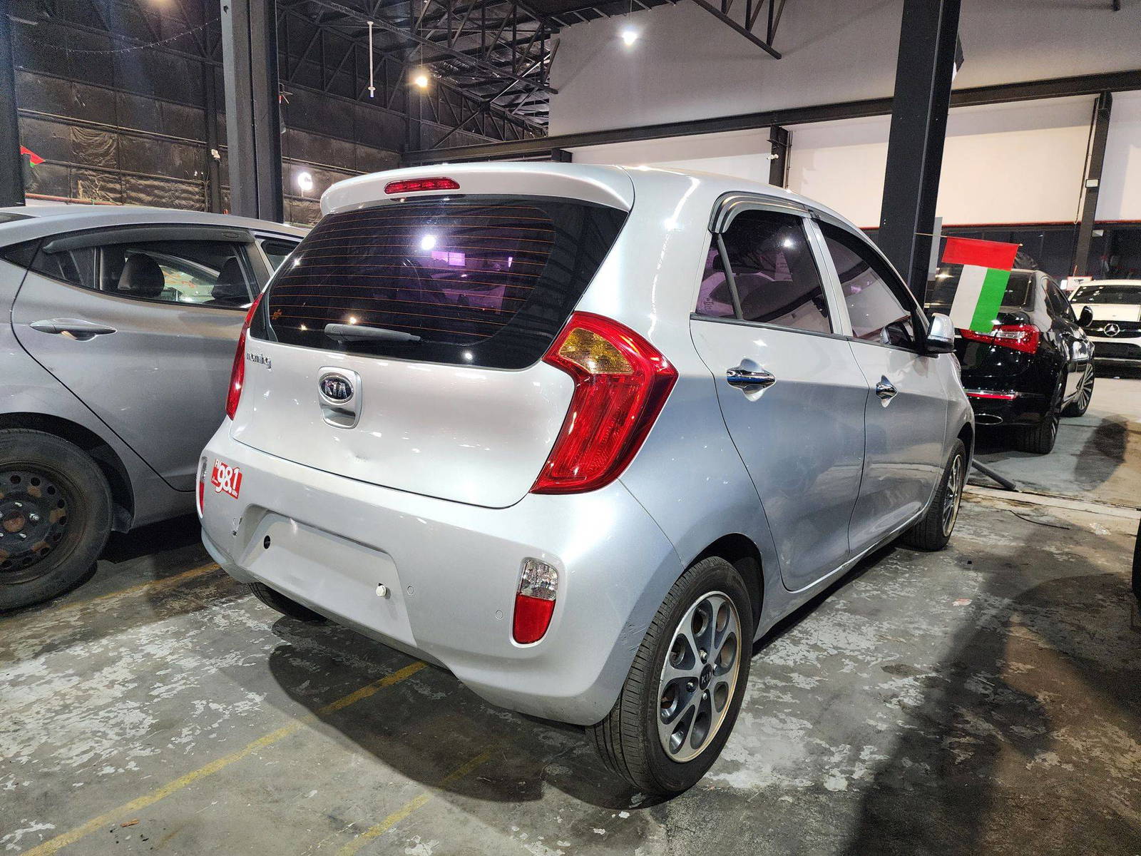2012 KIA MORNING — 122483 KM — Lot 370542 — Al Quoz - Marhaba Auctions Used Cars - Image 3