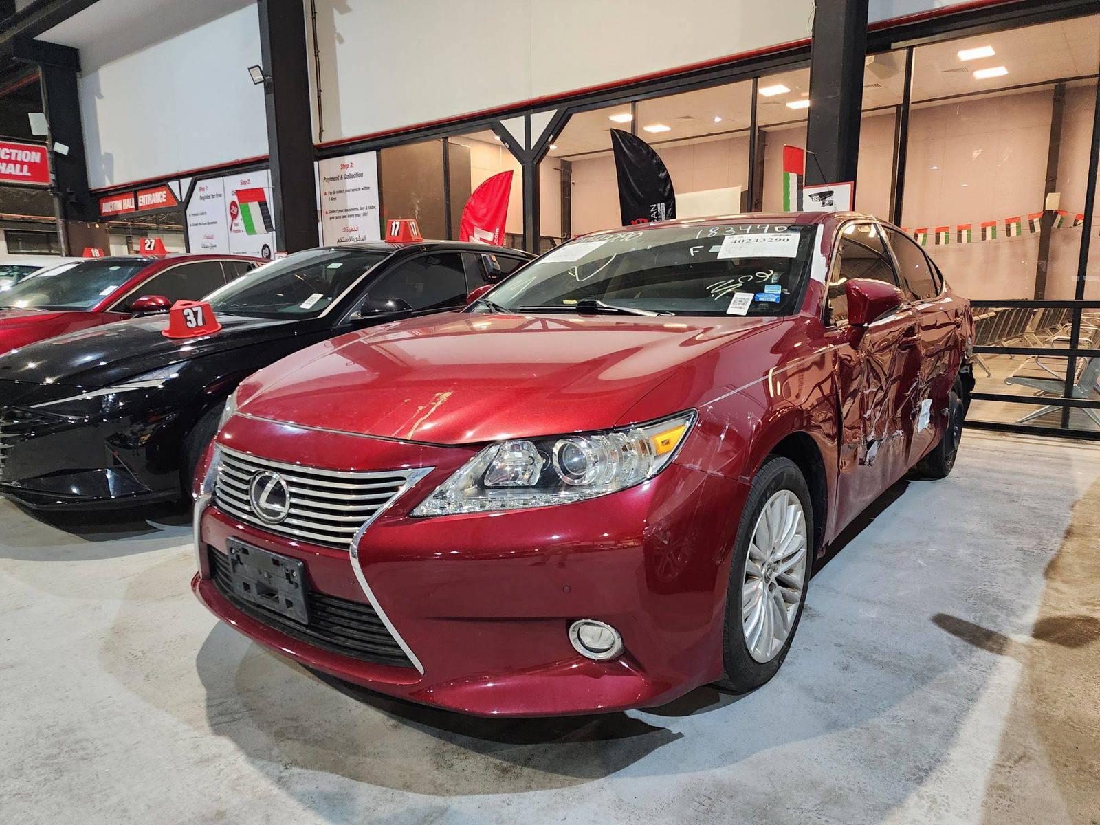 2015 LEXUS ES 350 — 123477 Miles — Lot 183440 — Ind. 12 - Marhaba Auctions Used Cars - Image 4
