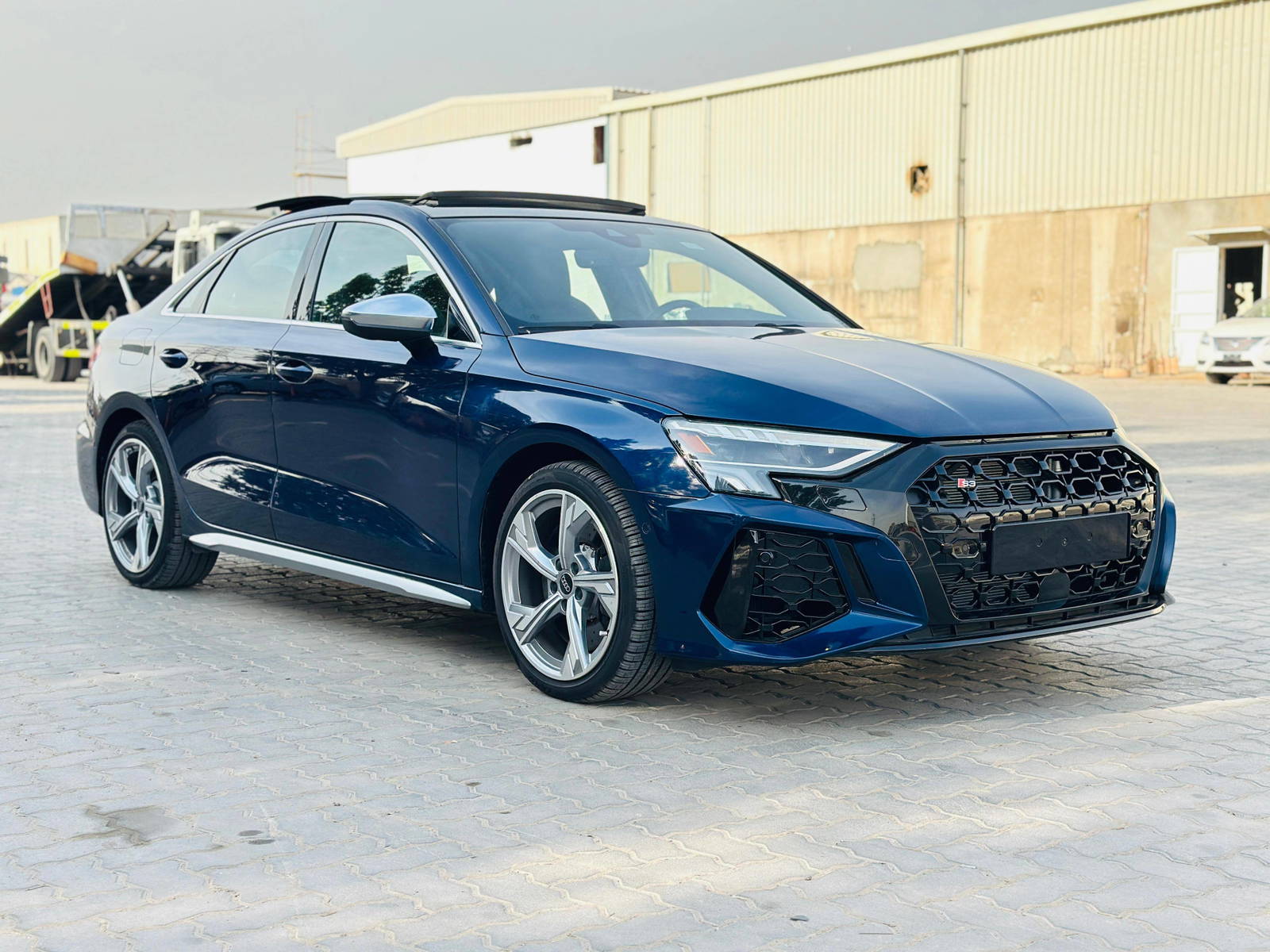 2024 AUDI S3 2.0T QUATTRO — 398 KM — Lot 51803994 — Al Quoz - Marhaba Auctions Used Cars - Image 3