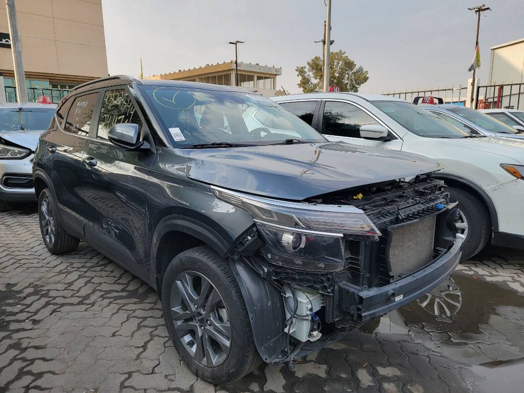 2023 KIA SELTOS — 24476 Miles — Lot 408596 — Main - Marhaba Auctions Used Cars - Image 3