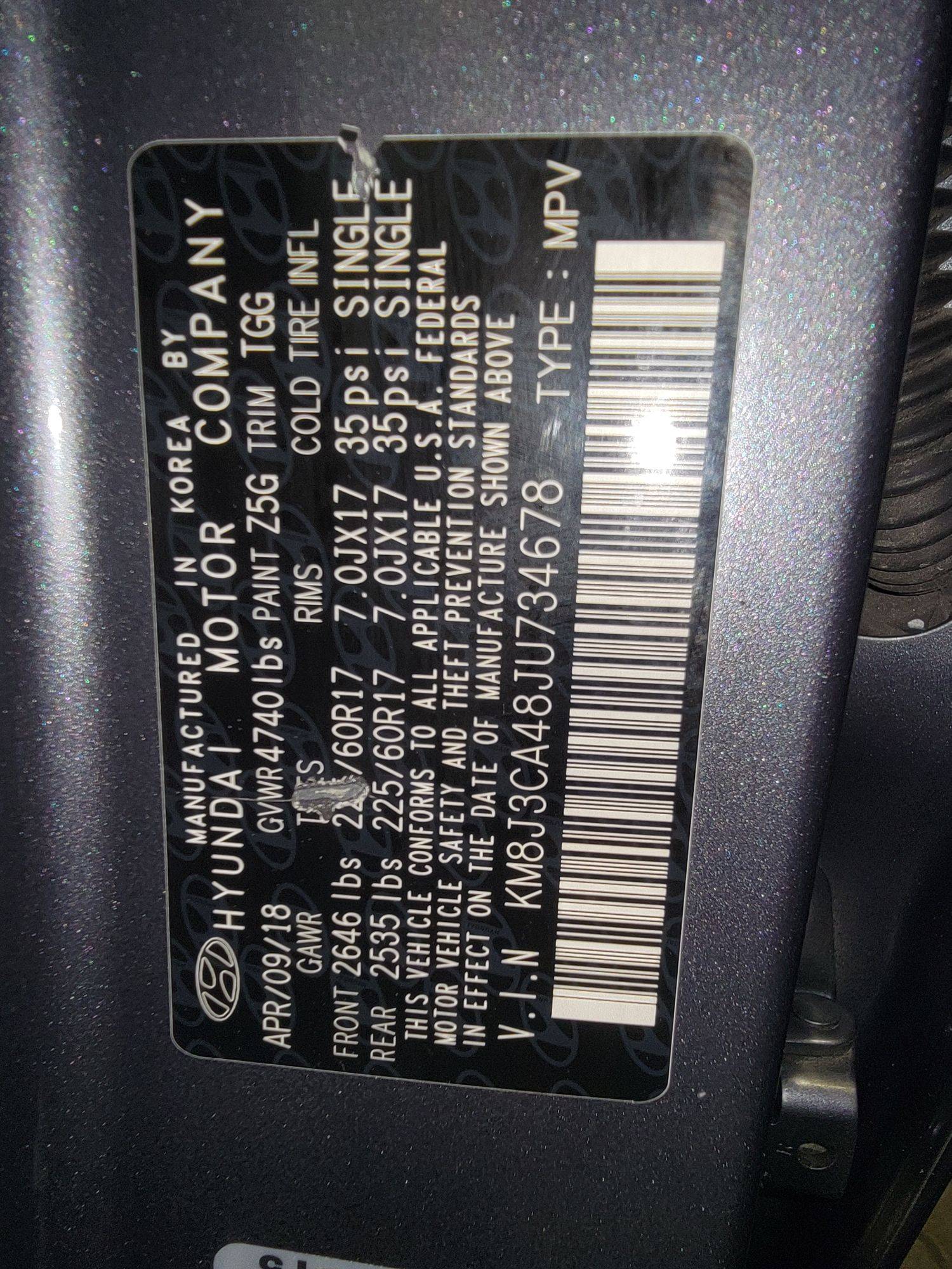 HYUNDAI TUCSON 2018 - Marhaba Auction Used Cars - Image 10