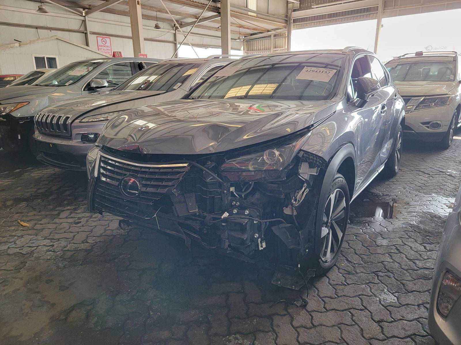 2019 LEXUS NX 300 — 43536 Miles — Lot 2142117 — Main - Marhaba Auctions Used Cars - Image 3