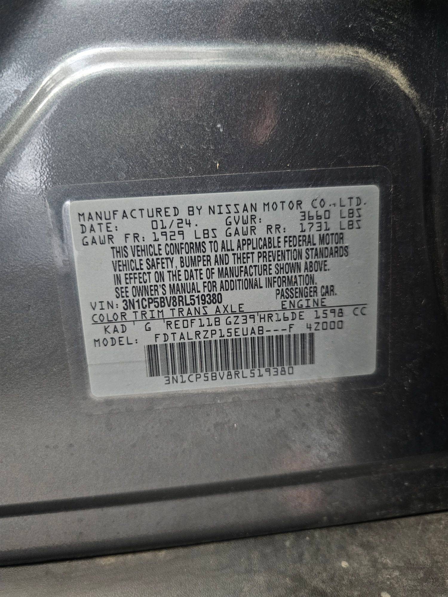 NISSAN KICKS 2024 - Marhaba Auction Used Cars - Image 9