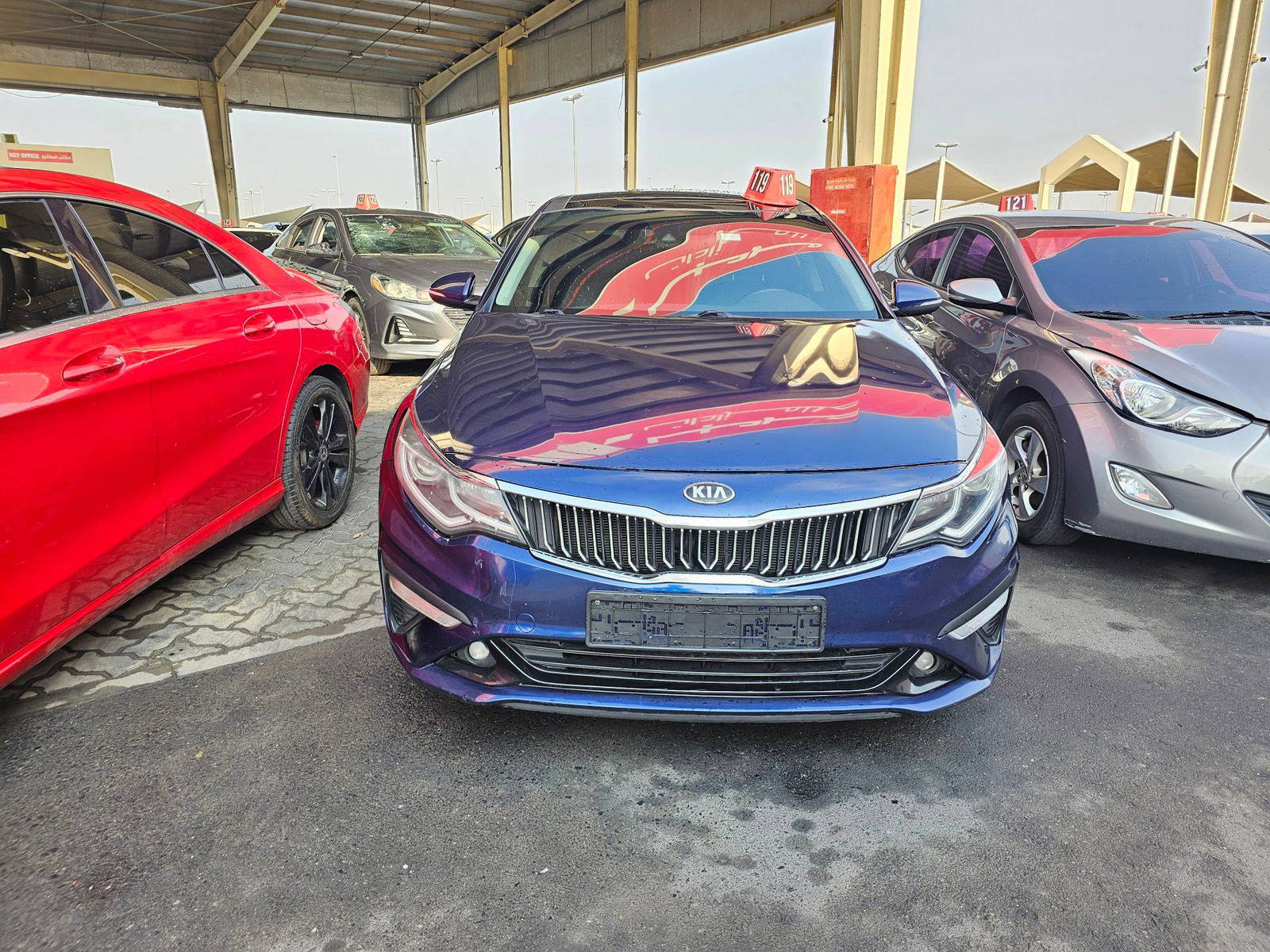 2019 KIA OPTIMA — 76540 Miles — Lot 8KG315021 — Souq - Marhaba Auctions Used Cars - Image 3