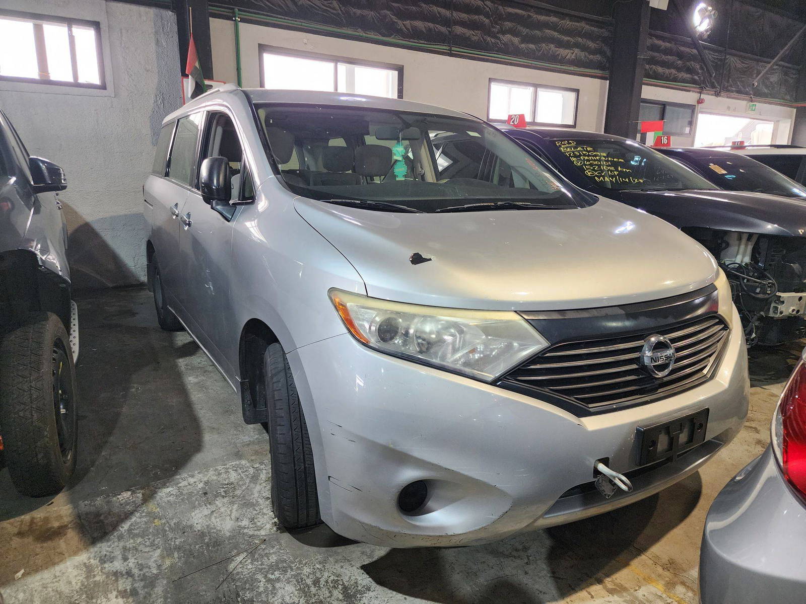 2014 NISSAN QUEST — 170553 Miles — Lot 9104684 — Al Quoz - Marhaba Auctions Used Cars - Image 3