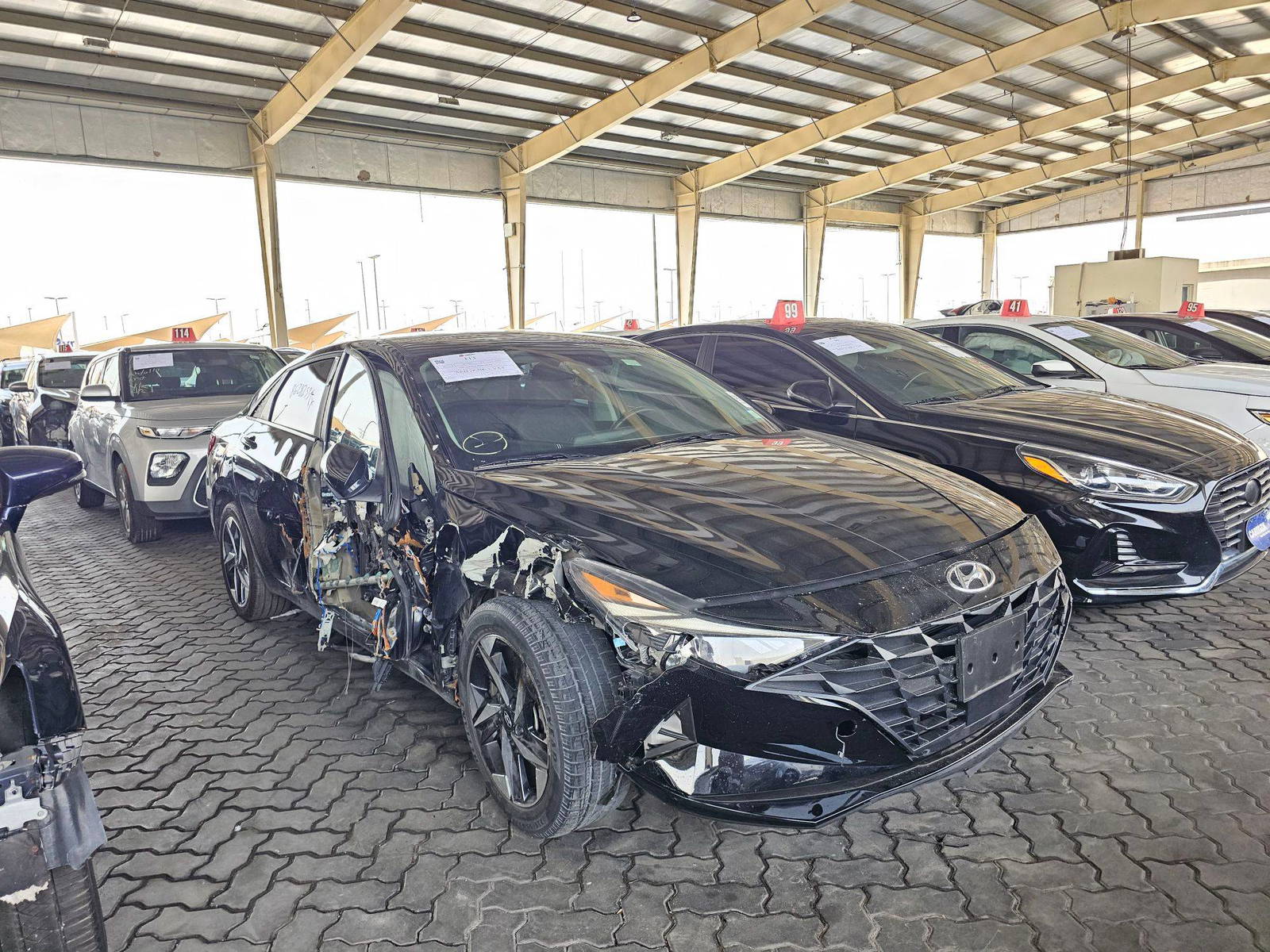 2023 HYUNDAI ELANTRA — 12160 Miles — Lot 215487 — Al Surrah - Marhaba Auctions Used Cars - Image 4