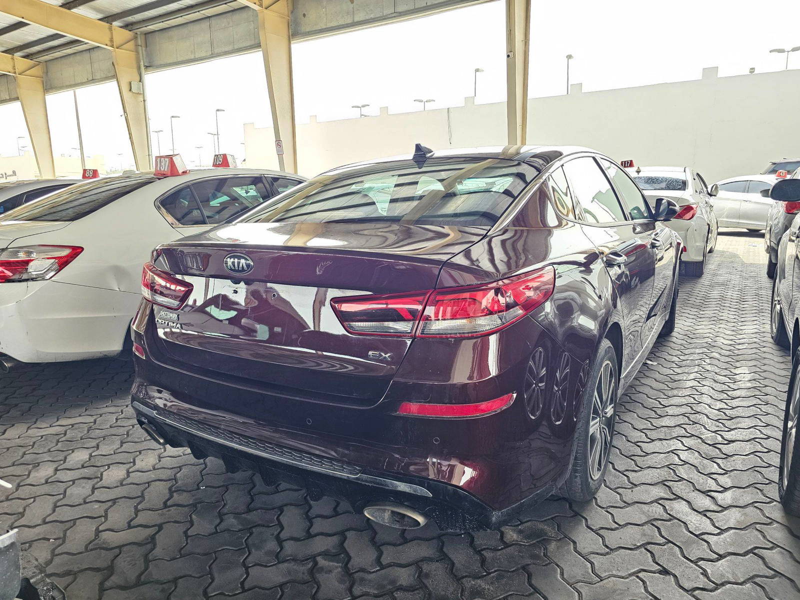 2019 KIA OPTIMA — 92629 Miles — Lot XKG344810 — Souq - Marhaba Auctions Used Cars - Image 3