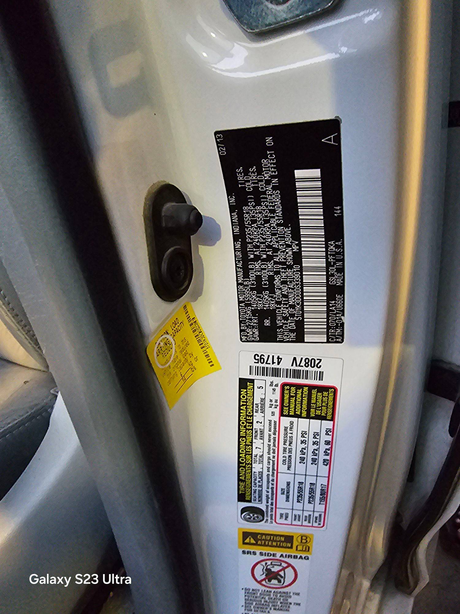 TOYOTA SIENNA 2013 - Marhaba Auction Used Cars - Image 9