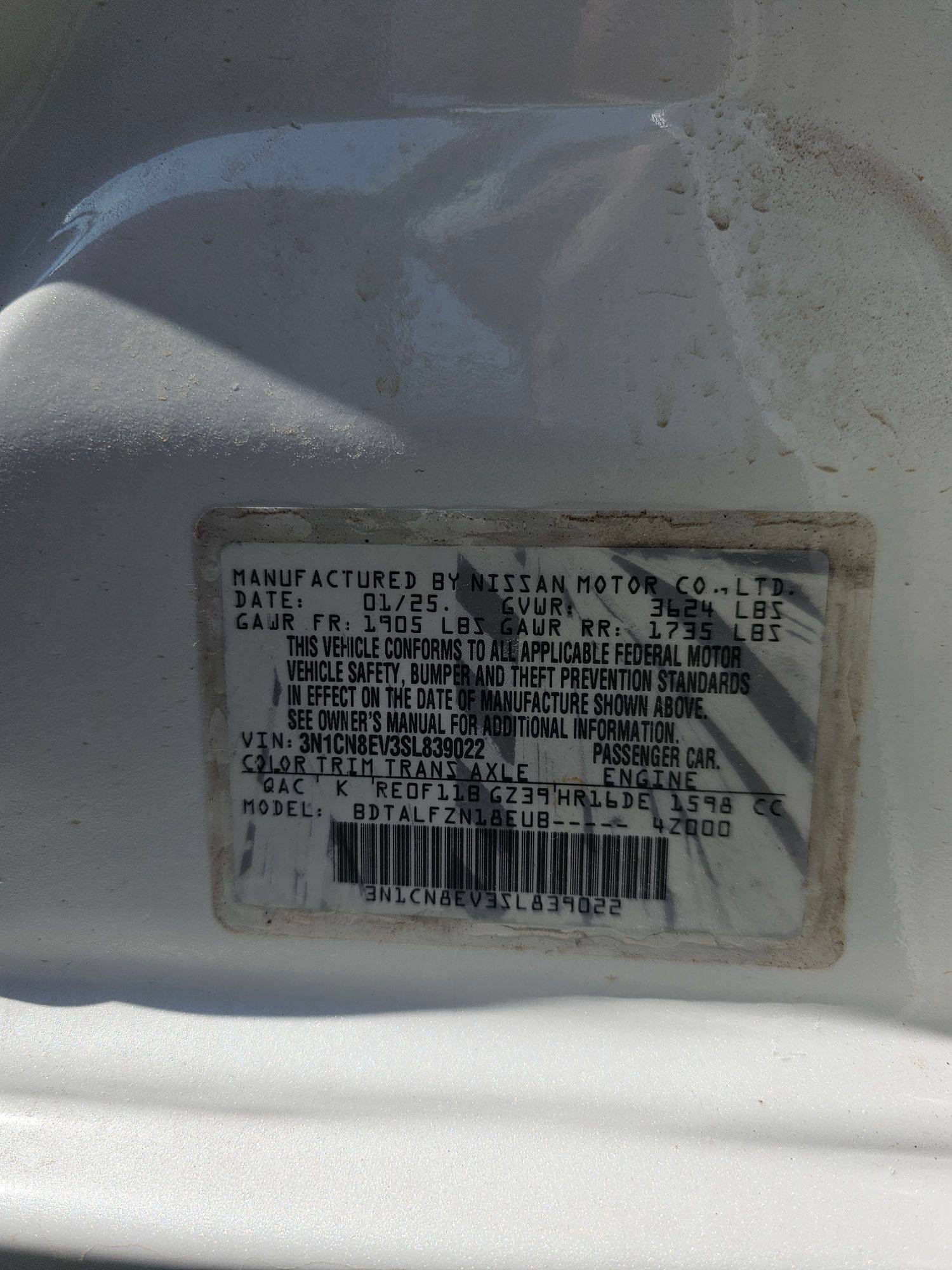 NISSAN VERSA 2025 - Marhaba Auction Used Cars - Image 10