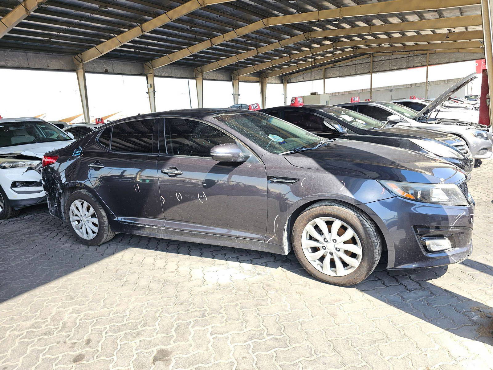 2015 KIA OPTIMA — 157660 Miles — Lot 92190775 — Main - Marhaba Auctions Used Cars - Image 4