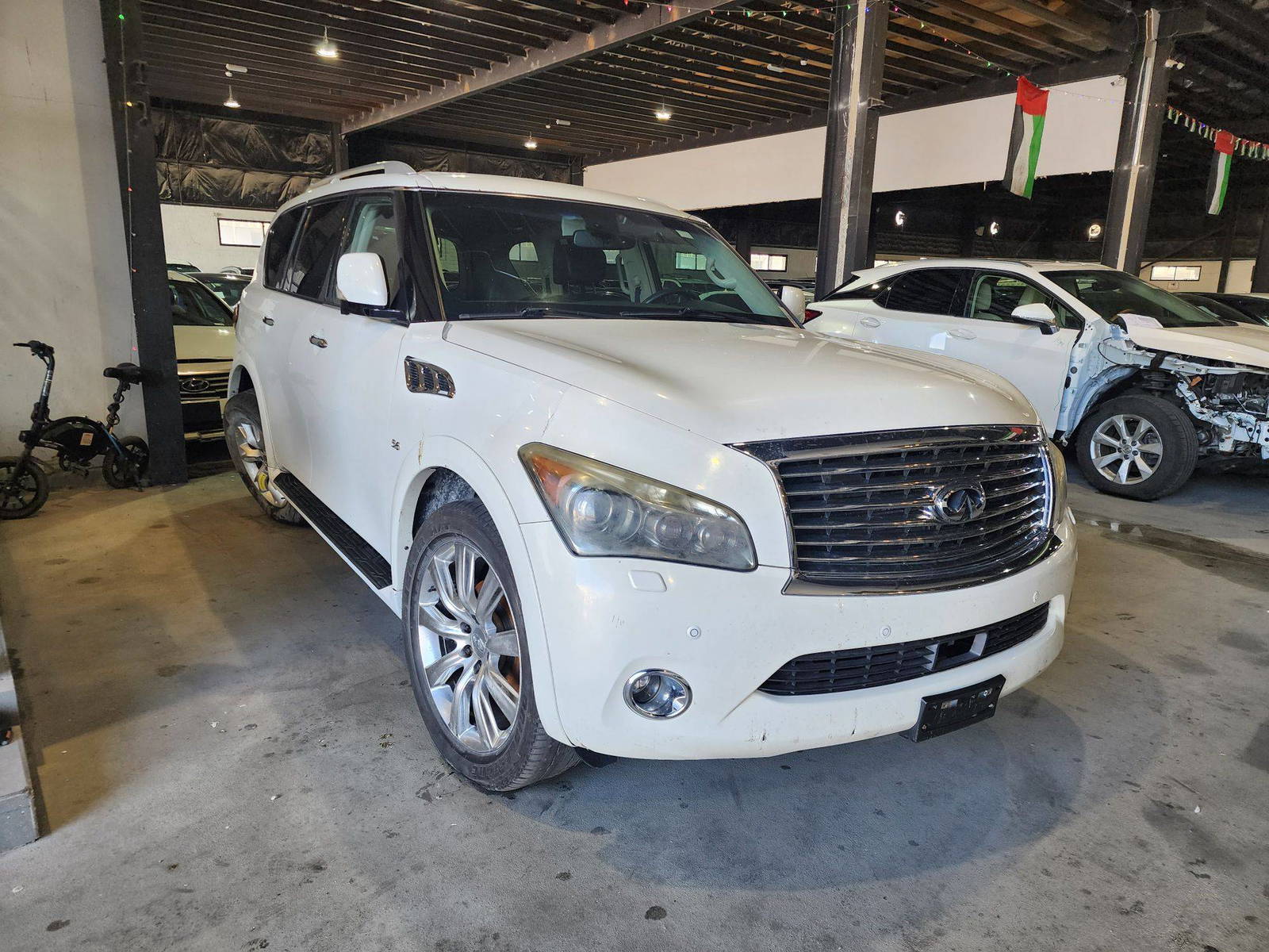 INFINITI QX80 2014 - Marhaba Auction Used Cars - Image 4