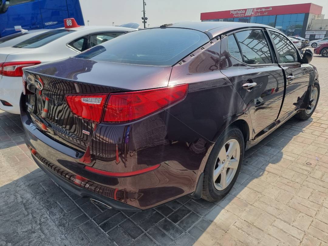2015 KIA OPTIMA — 124373 Miles — Lot 125487 — Ind. 12 - Marhaba Auctions Used Cars - Image 4
