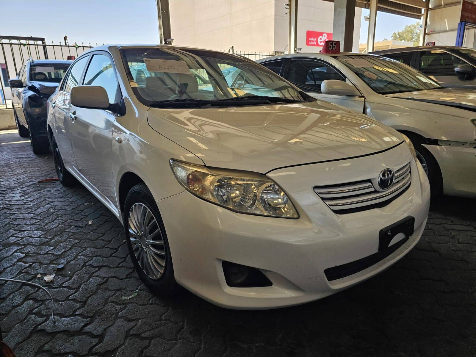 2010 TOYOTA COROLLA — 161420 KM — Lot 4A9037466 — Main - Marhaba Auctions Used Cars - Image 3