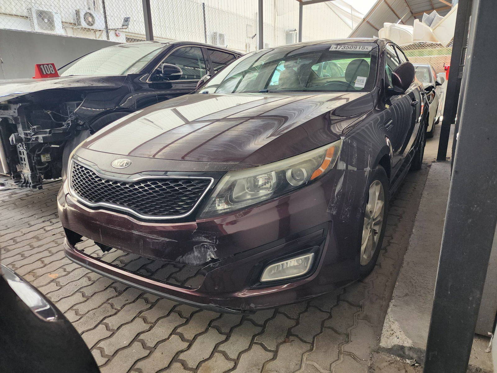 2015 KIA OPTIMA — 180870 Miles — Lot 466902 — Al Quoz - Marhaba Auctions Used Cars - Image 6