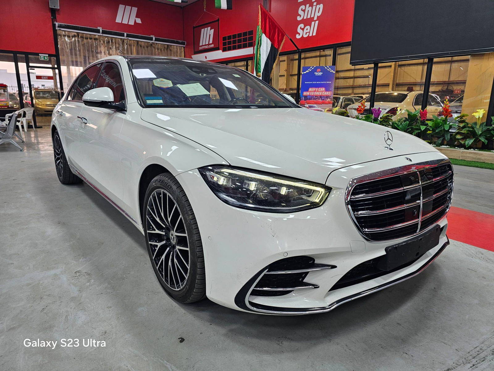 MERCEDES BENZ S 580 2021 - Marhaba Auction Used Cars - Image 5