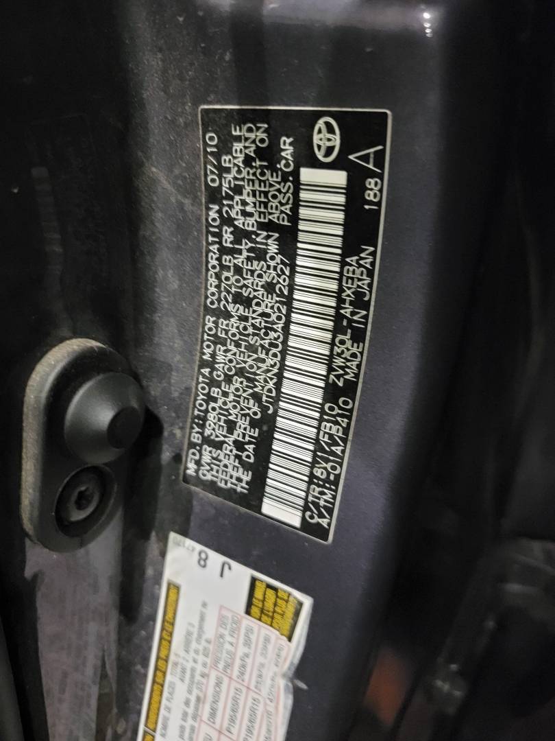 TOYOTA PRIUS 2010 - Marhaba Auction Used Cars - Image 9