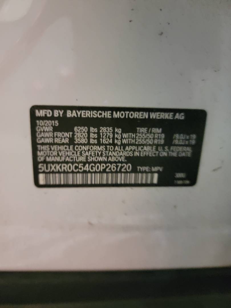 BMW X5 SDRIVE35I 2016 - Marhaba Auction Used Cars - Image 10