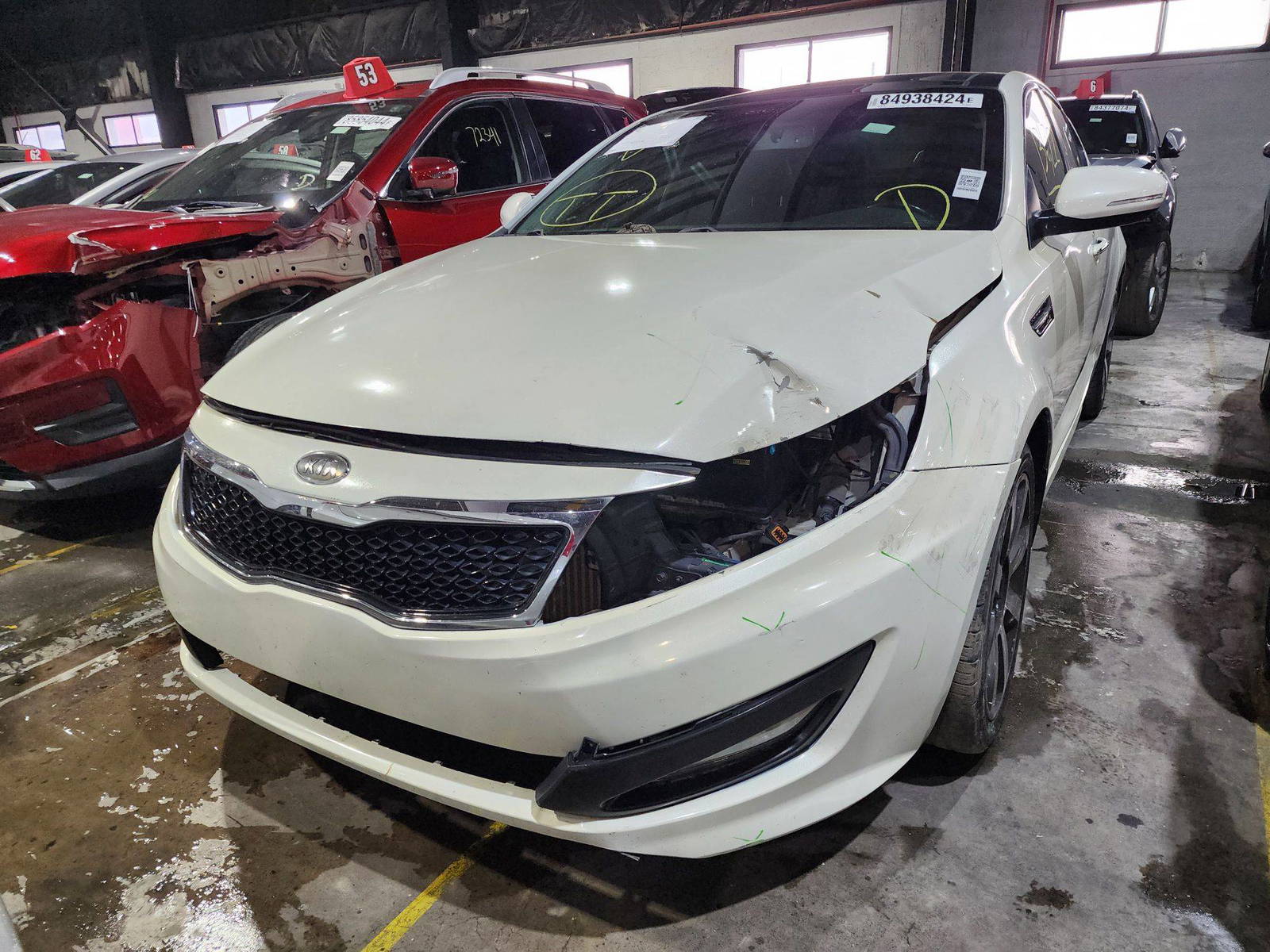 2012 KIA OPTIMA — 136229 Miles — Lot 049696 — Al Quoz - Marhaba Auctions Used Cars - Image 6
