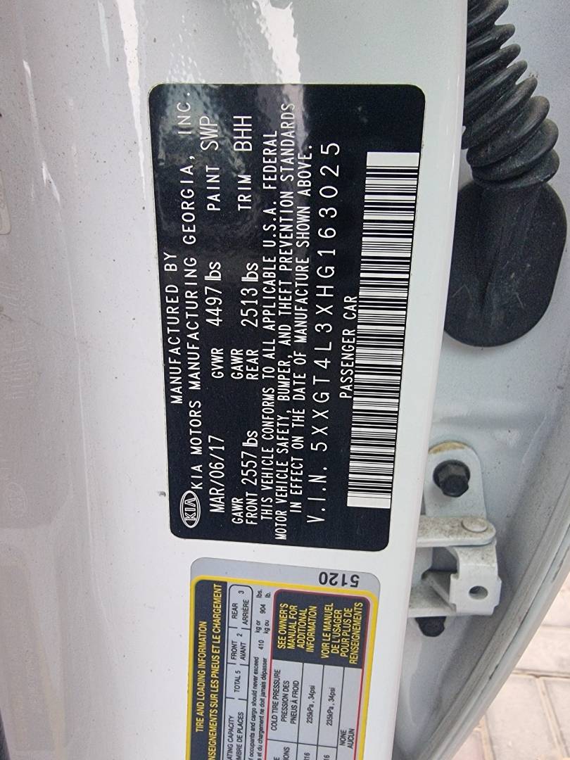 KIA OPTIMA 2017 - Marhaba Auction Used Cars - Image 8