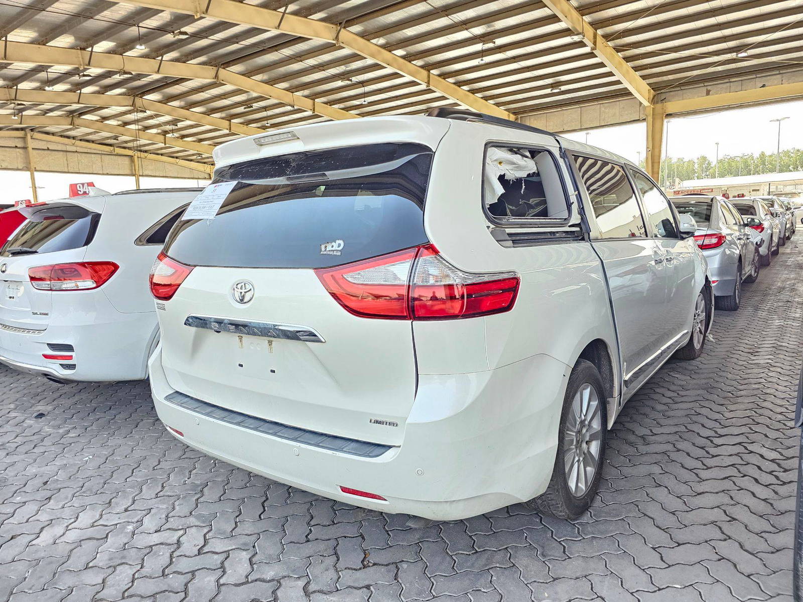 2016 TOYOTA SIENNA — 120066 Miles — Lot 40859938 — Main - Marhaba Auctions Used Cars - Image 3