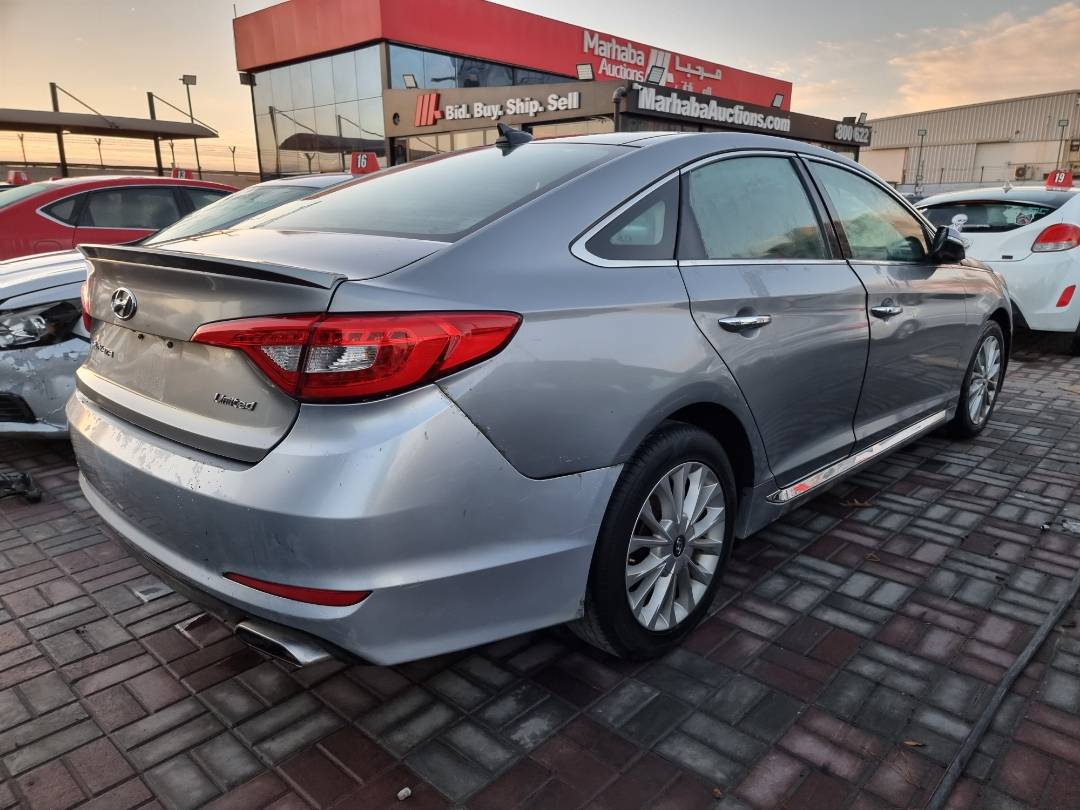 2015 HYUNDAI SONATA — 94828 Miles — Lot 215487 — Ind. 12 - Marhaba Auctions Used Cars - Image 4