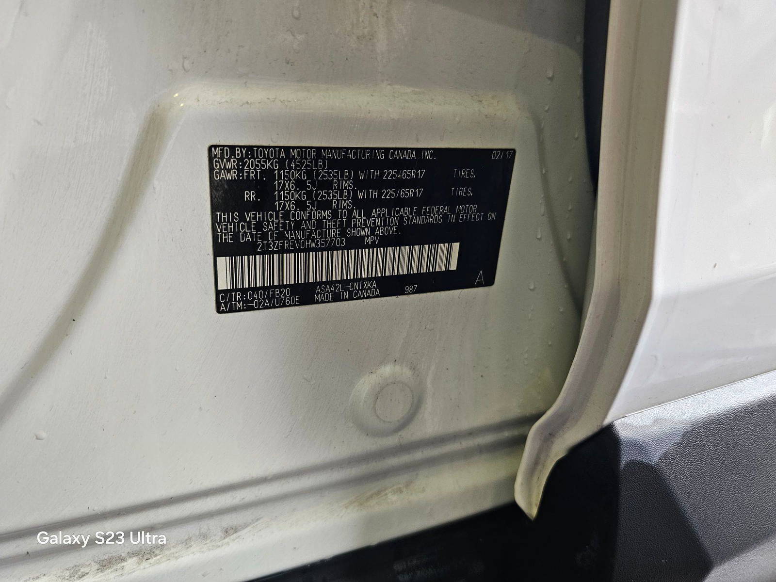 TOYOTA RAV4 2017 - Marhaba Auction Used Cars - Image 10