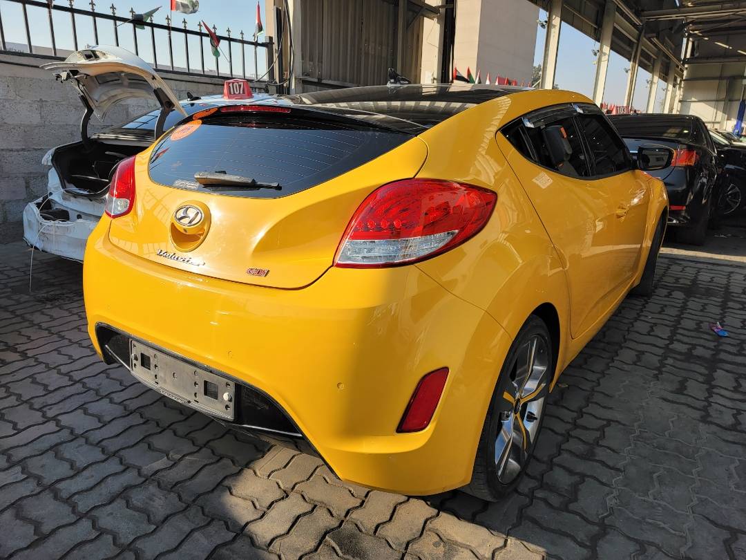 2013 HYUNDAI VELOSTER — 171080 KM — Lot U078354 — Main - Marhaba Auctions Used Cars - Image 3