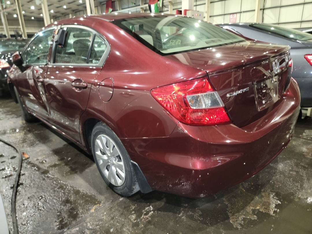 2012 HONDA CIVIC — 213949 Miles — Lot 64041803 - Marhaba Auctions Used Cars - Image 3