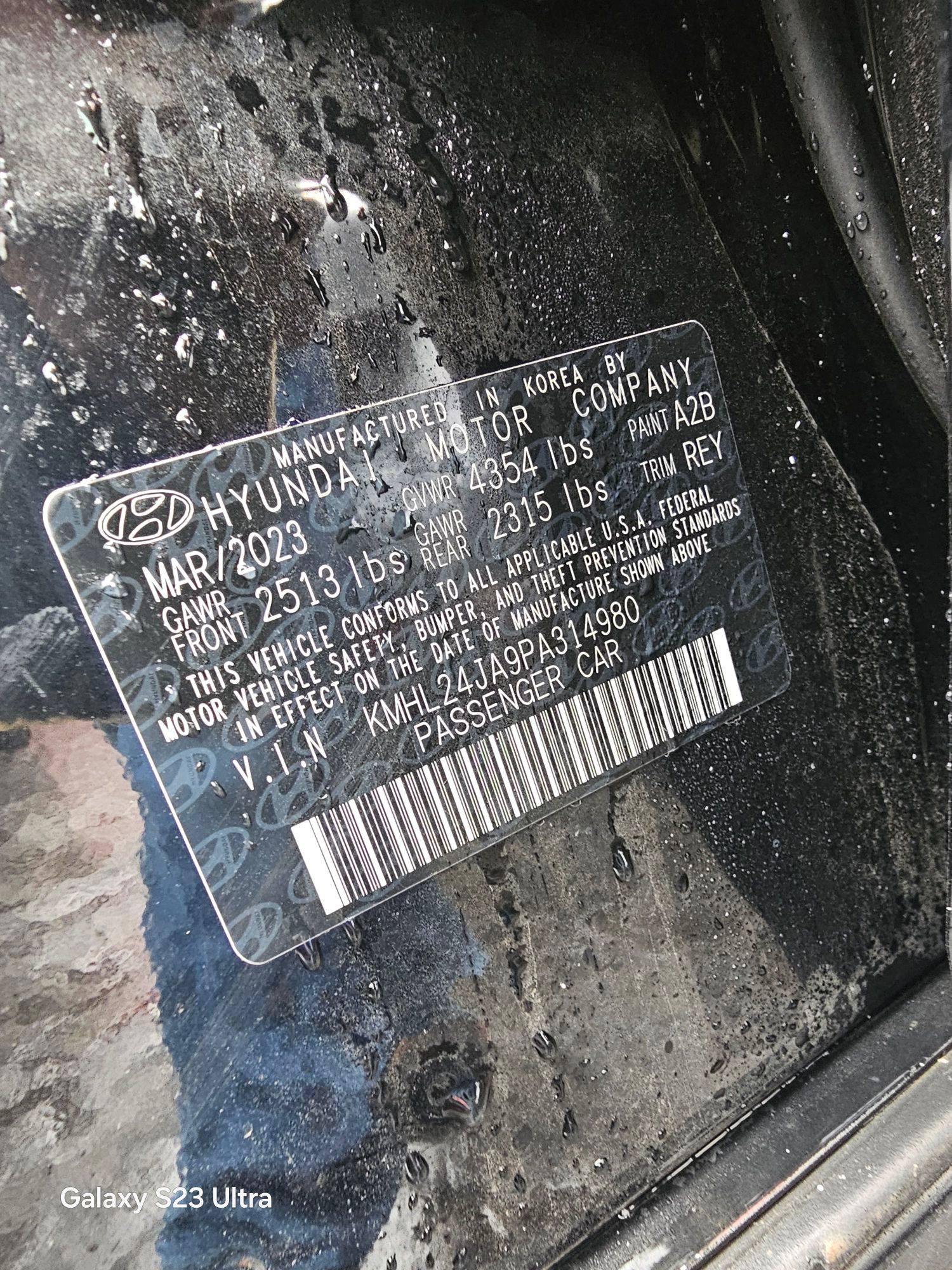 HYUNDAI SONATA 2023 - Marhaba Auction Used Cars - Image 9