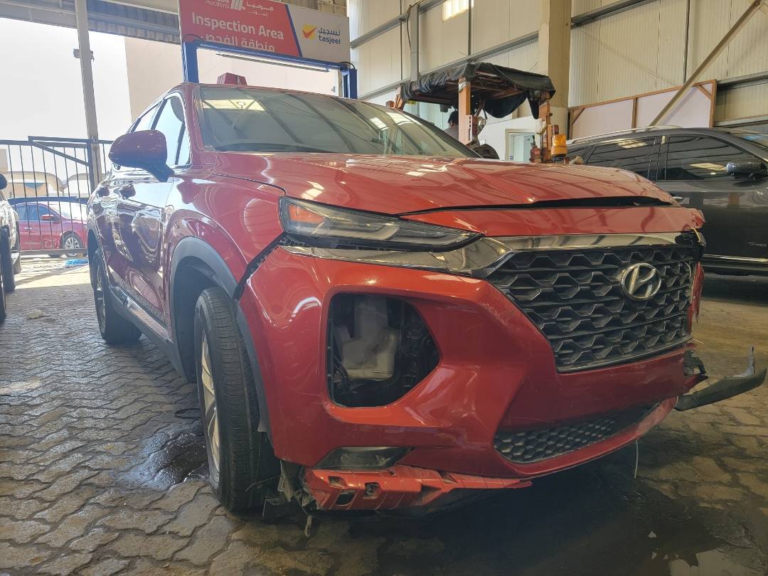 2019 HYUNDAI SANTA FE — 93320 Miles — Lot 008502 — Main - Marhaba Auctions Used Cars - Image 4