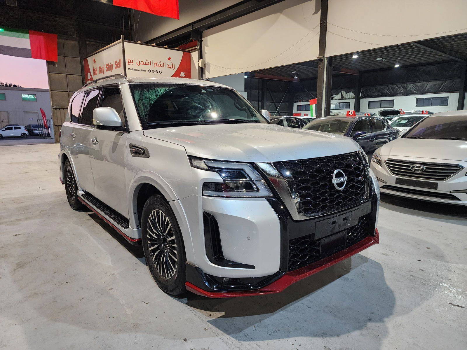 2021 NISSAN ARMADA — 64437 KM — Lot 45727 — Al Quoz - Marhaba Auctions Used Cars - Image 4