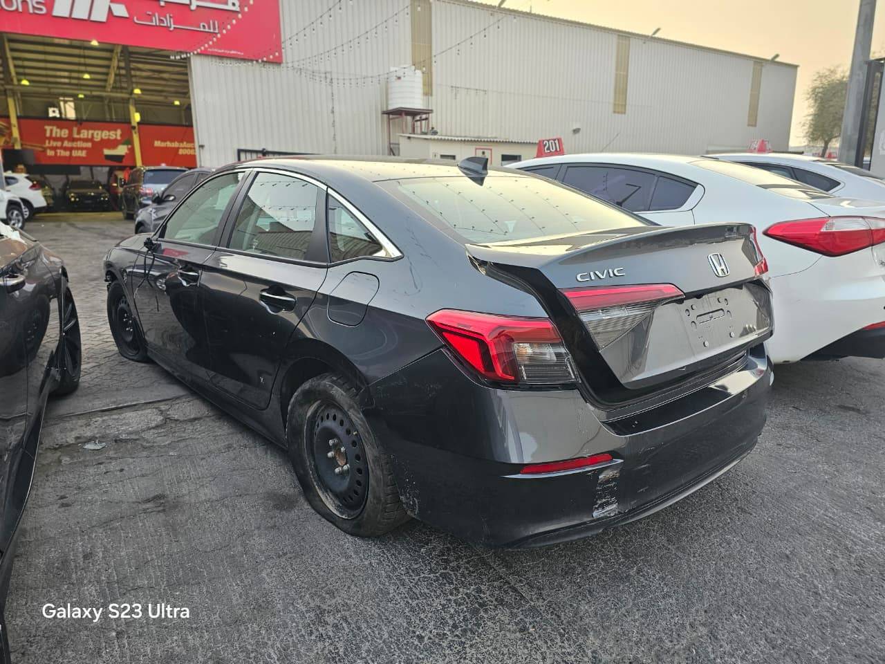 2023 HONDA CIVIC — 31542 KM — Lot 103544 — Al Surrah - Marhaba Auctions Used Cars - Image 6