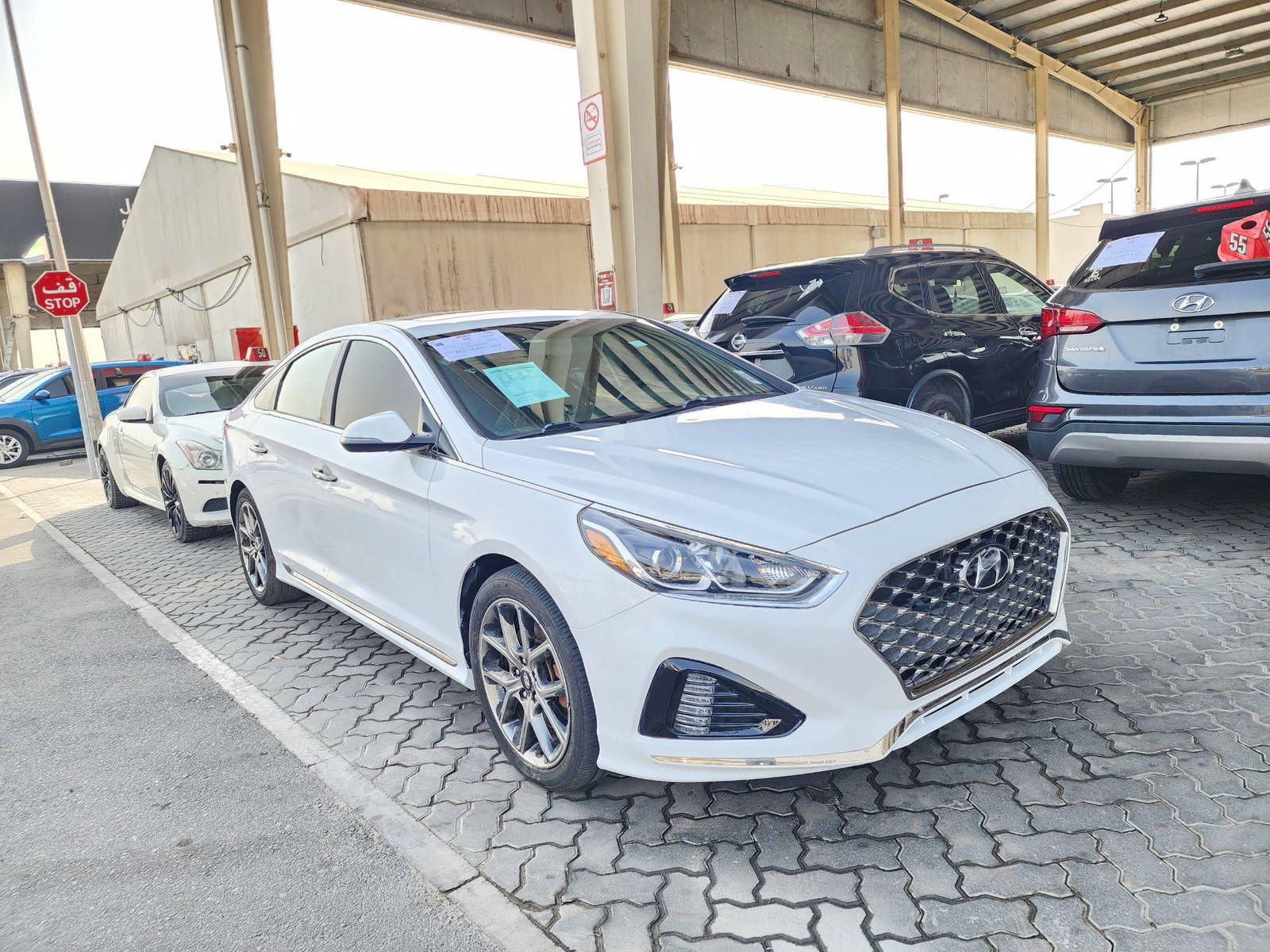 2018 HYUNDAI SONATA — 133224 Miles — Lot H692286 — Souq - Marhaba Auctions Used Cars - Image 3