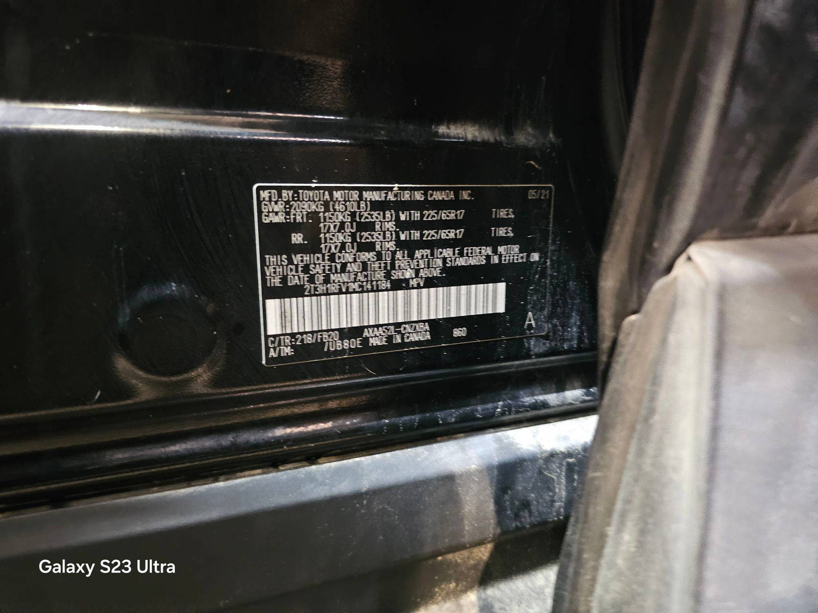 TOYOTA RAV4 2021 - Marhaba Auction Used Cars - Image 10