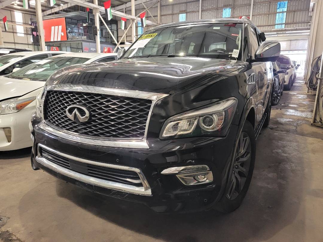 2017 INFINITI QX80 — 188190 Miles — Lot H9644330 — Main - Marhaba Auctions Used Cars - Image 5