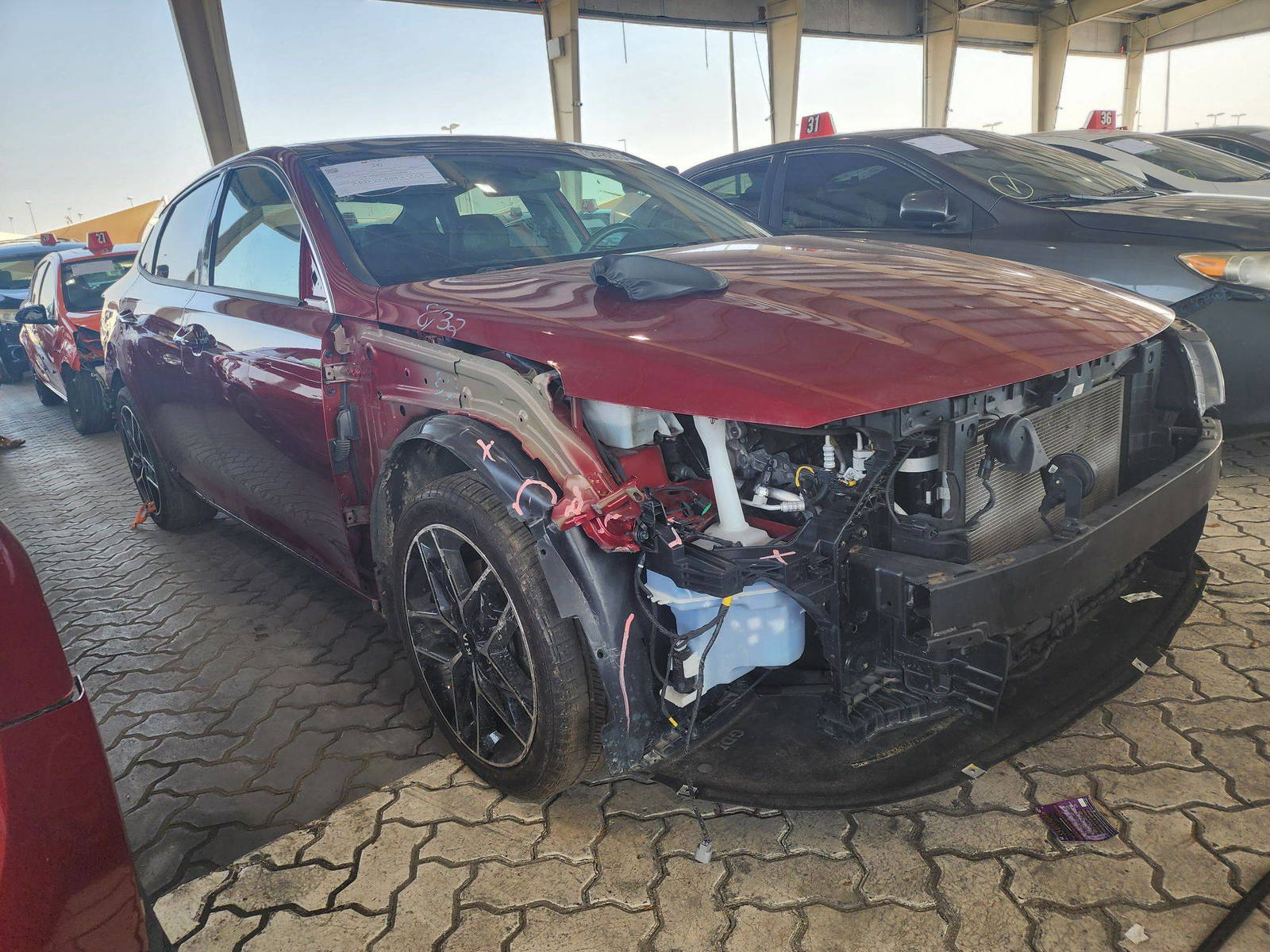2020 KIA OPTIMA — 85648 Miles — Lot 38489554 — Souq - Marhaba Auctions Used Cars - Image 5