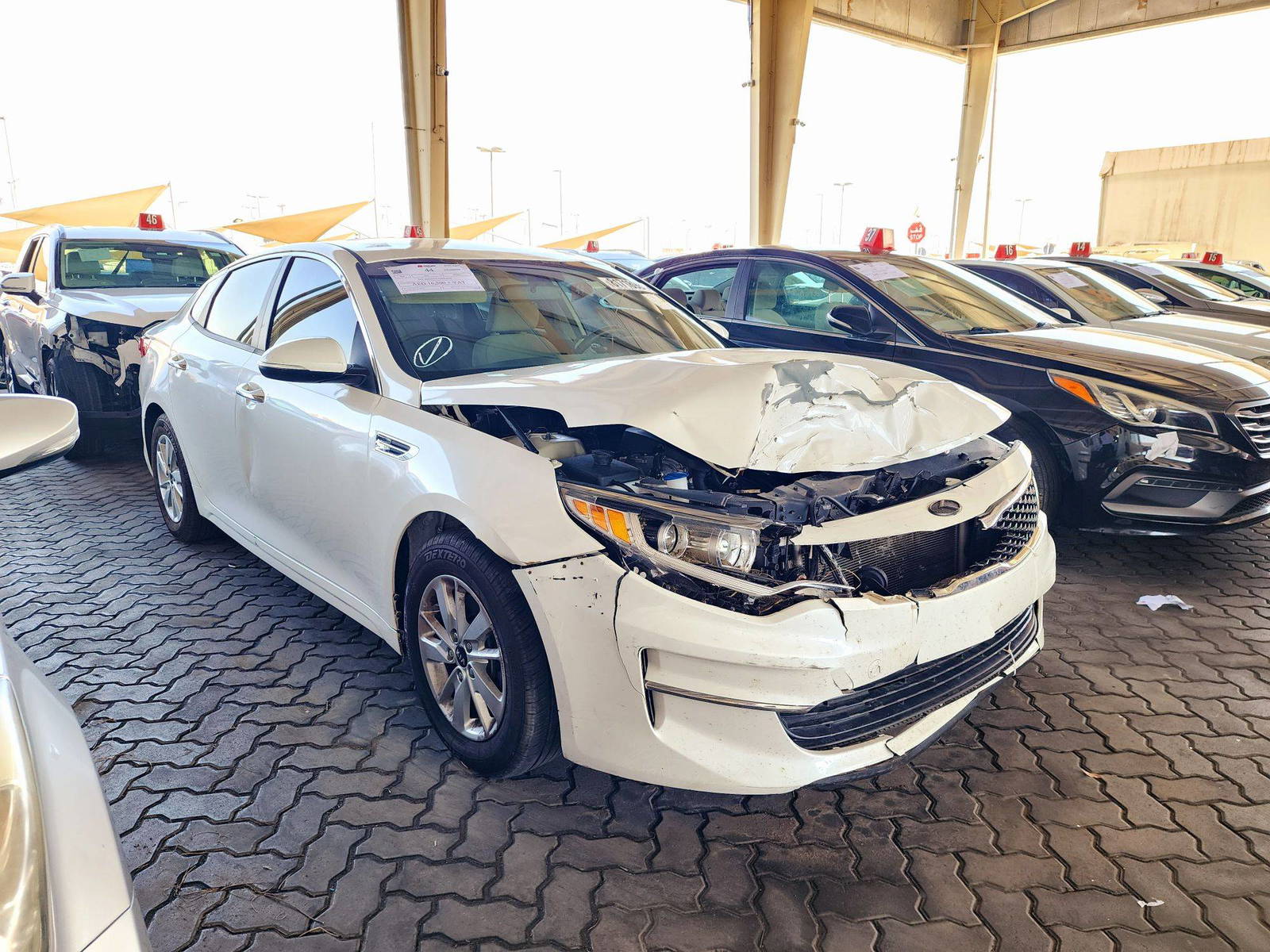 2018 KIA OPTIMA — 95475 Miles — Lot 2J5216145 — Souq - Marhaba Auctions Used Cars - Image 4