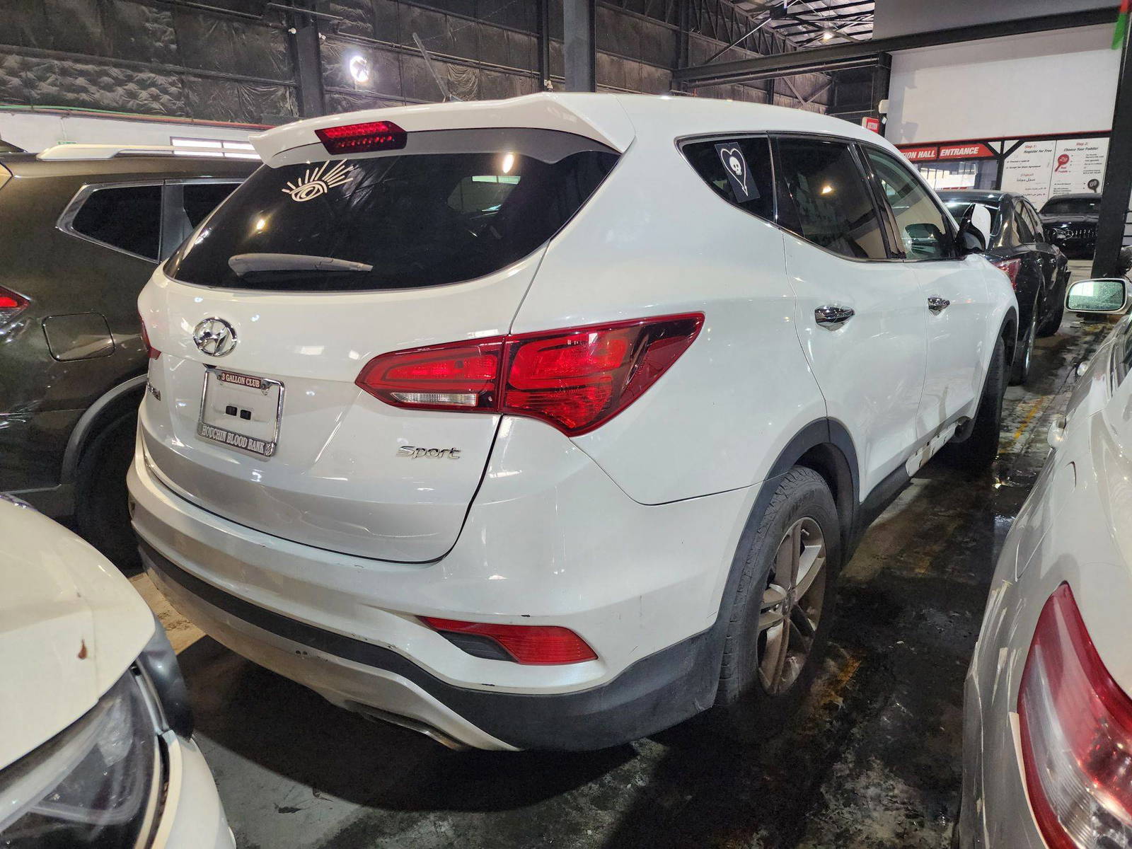 2018 HYUNDAI SANTA FE SPORT — 127484 Miles — Lot 511890 — Al Quoz - Marhaba Auctions Used Cars - Image 5