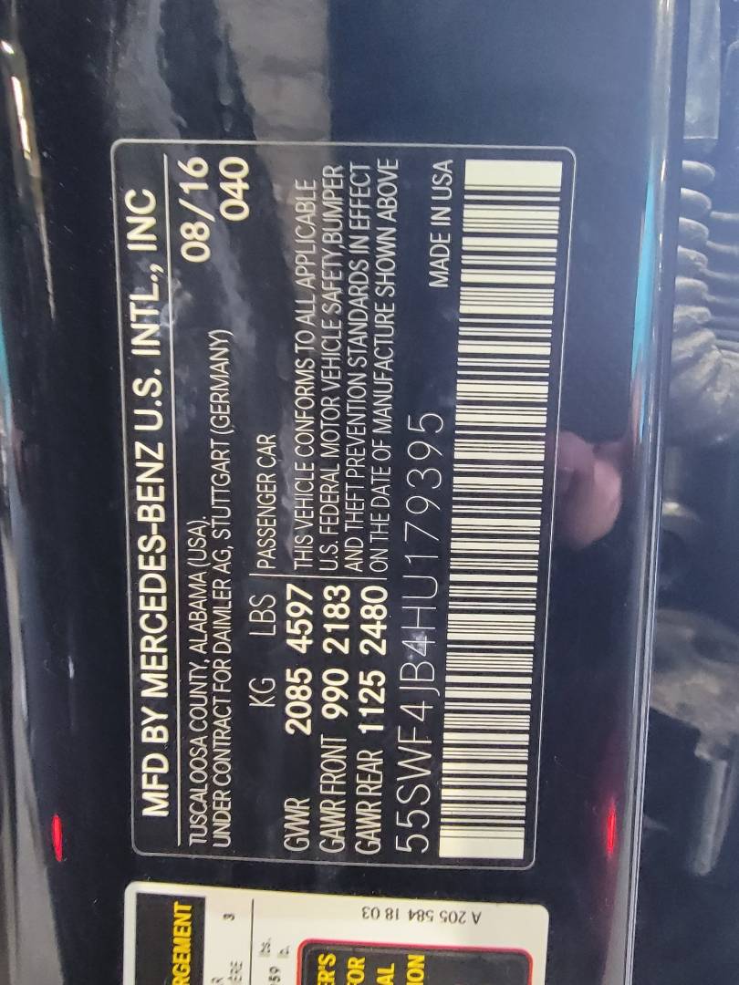 2017 MERCEDES BENZ C300 — 129998 Miles — Lot U179395 — Main - Marhaba Auctions Used Cars - Image 10