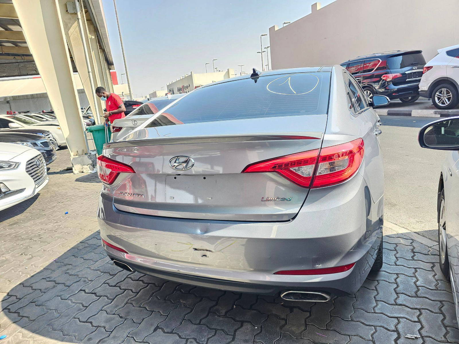 2015 HYUNDAI SONATA — 114233 Miles — Lot FH038892 — Souq - Marhaba Auctions Used Cars - Image 3