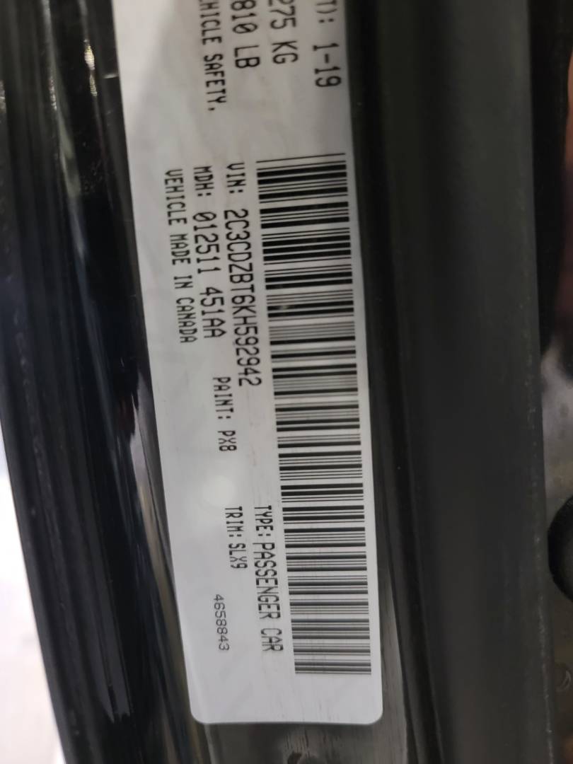 2019 DODGE CHALLENGER — 85604 Miles — Lot H592942 — Main - Marhaba Auctions Used Cars - Image 10
