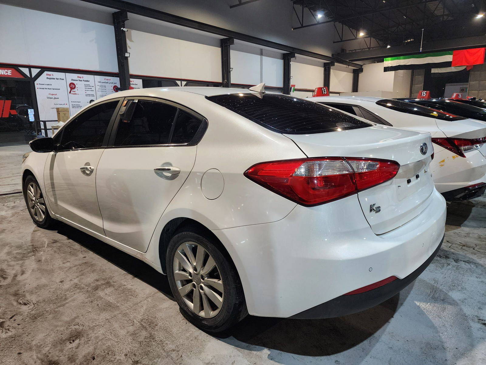 2013 KIA K3 — 128825 KM — Lot 045566 — Main - Marhaba Auctions Used Cars - Image 6