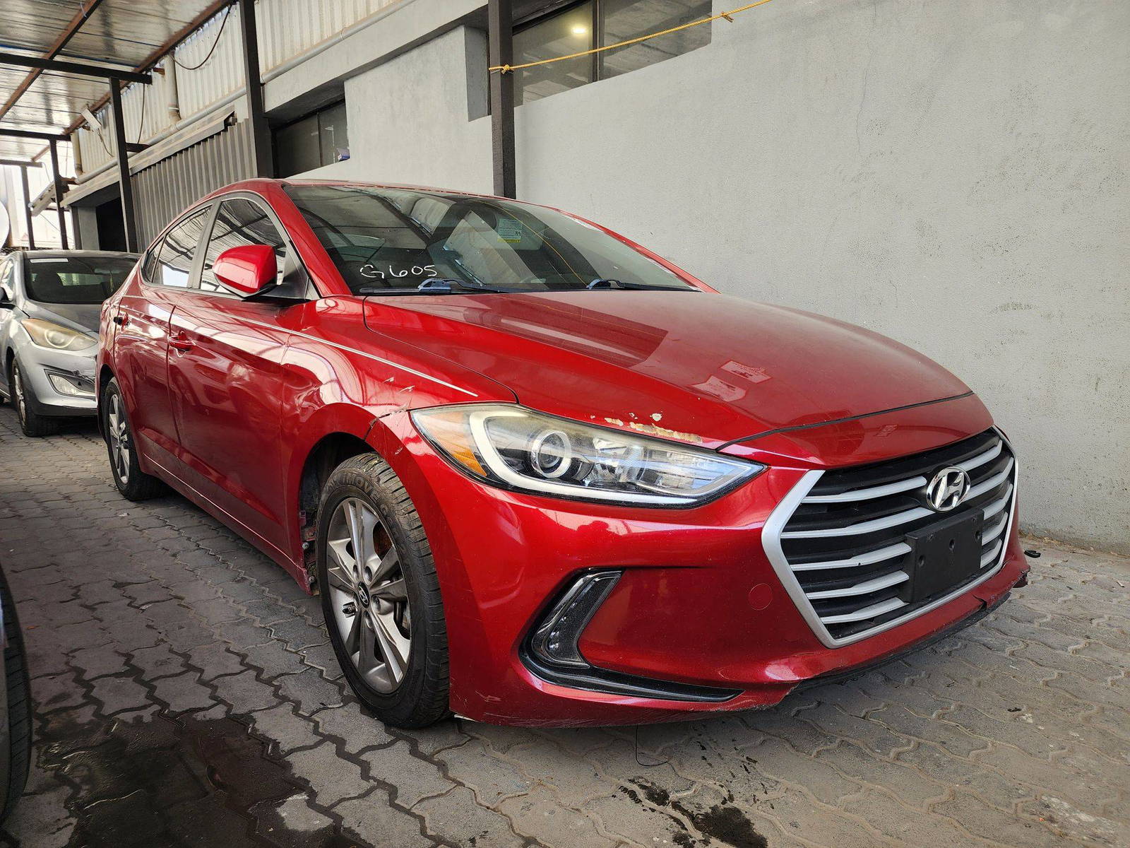2017 HYUNDAI ELANTRA — 109240 Miles — Lot 418640 — Al Quoz - Marhaba Auctions Used Cars - Image 3