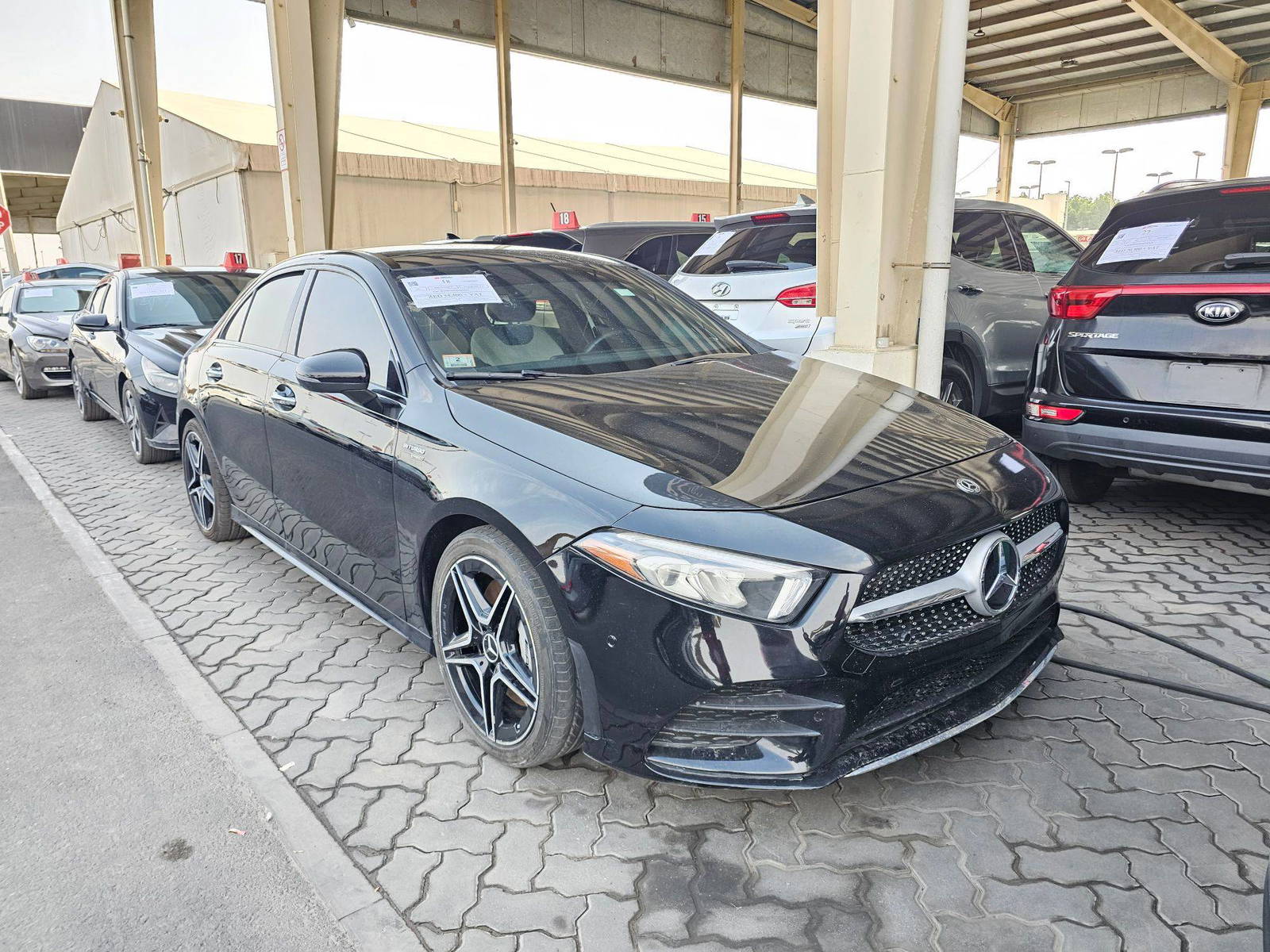2021 MERCEDES BENZ A-CLASS AMG A 35 — 15413 Miles — Lot BBXMJ283193 — Souq - Marhaba Auctions Used Cars - Image 4
