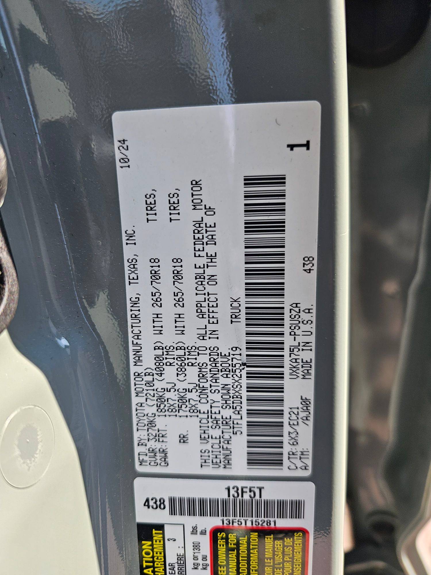 TOYOTA TUNDRA 2025 - Marhaba Auction Used Cars - Image 10