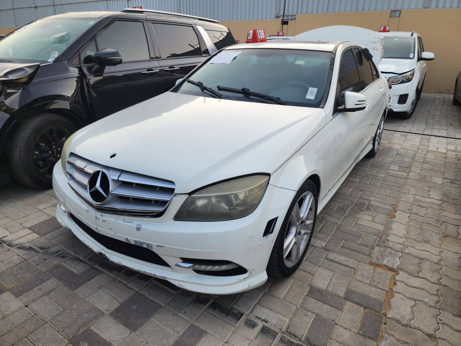 MERCEDES BENZ C300 2011 - Marhaba Auction Used Cars - Image 3
