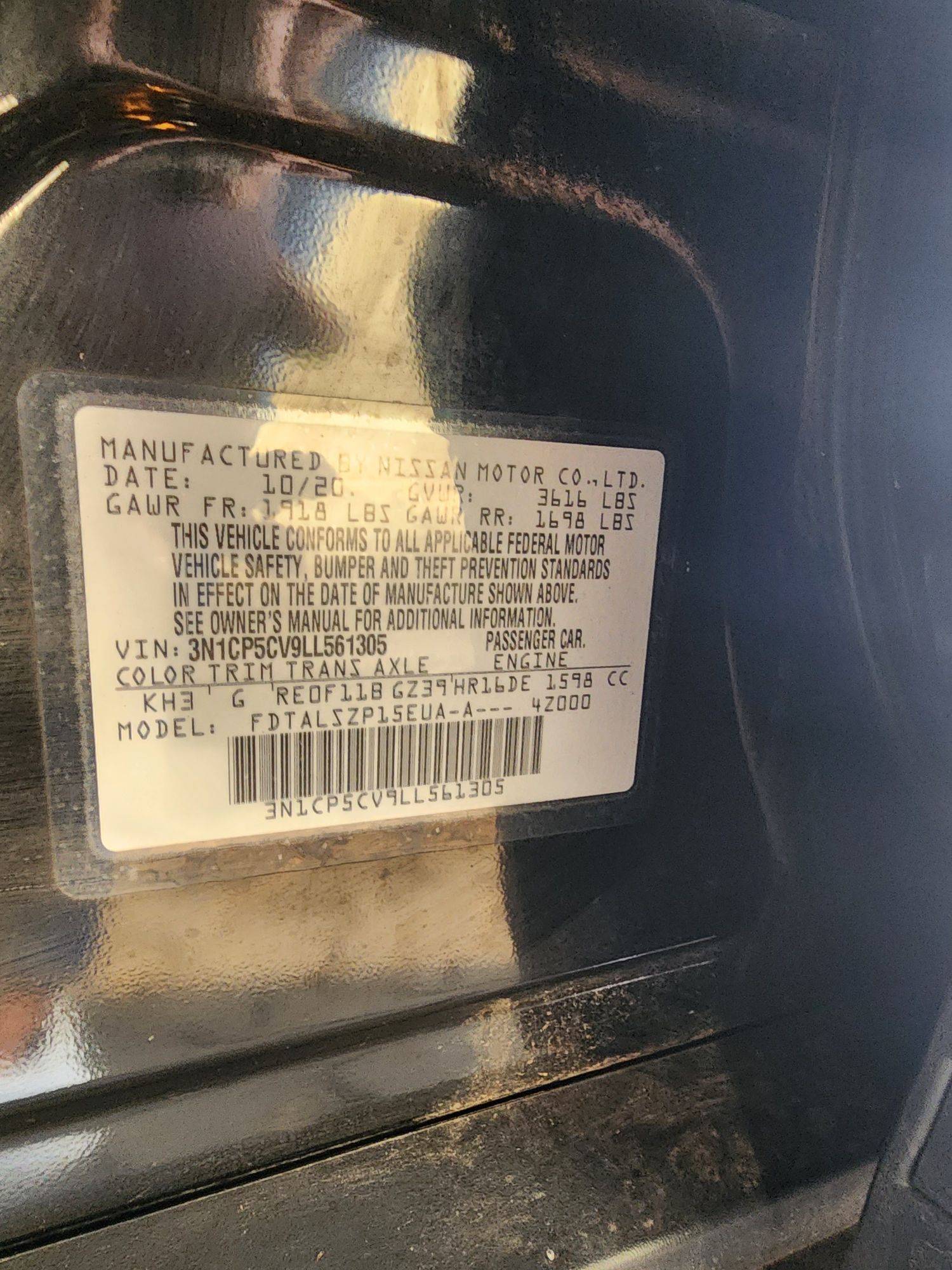 2020 NISSAN KICKS — 28149 Miles — Lot 43111754 — Souq - Marhaba Auctions Used Cars - Image 7