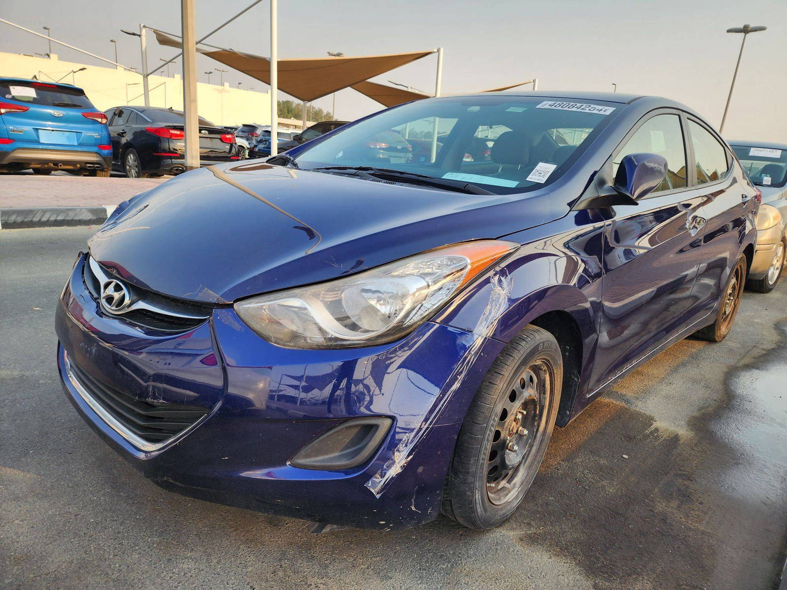 2012 HYUNDAI ELANTRA — 120592 Miles — Lot 30178 — Souq - Marhaba Auctions Used Cars - Image 8